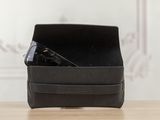 a black box with a pair of sunglasses inside of it