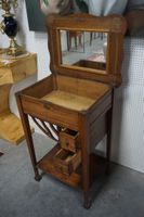 Table à couture Art nouveau - chêne - plateau rabattable ave… (photo 5)
