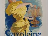 une image d'une affiche publicitaire pour Sexoline, sur laquelle figure une femme tenant une lampe