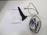 a pair of headphones and a tie sitting on a table