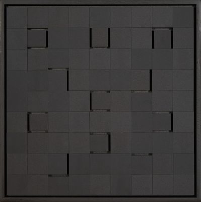 Luis Tomasello (1915-2014) Lumière noire 2011 Construction e…