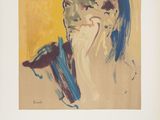 an image of a painting of a woman with her hand on her face