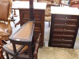 a lot of furniture that is on display in a store