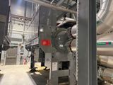 a large machine that is inside of a building