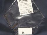 a close up of a bag with a label on it