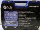 une boîte d'outils posée sur une table
