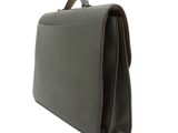 a close up of a briefcase bag on a white background