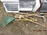 a lot of tools that are laying on the ground