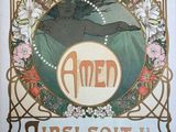 an image of a picture of an advertisement for an amen
