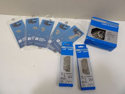five packages of toothbrushes sitting on a table