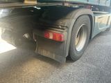 a truck that is parked on the side of the road
