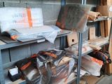 many boxes and boxes on the shelves in the warehouse