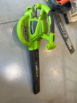 Souffleur et aspirateur broyeur de feuilles électrique Green…