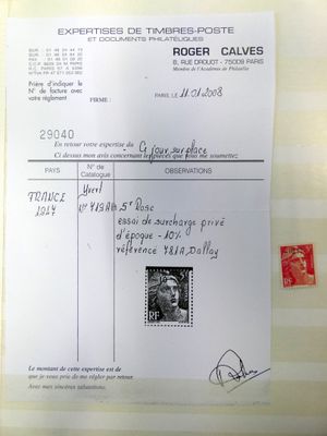 an image of a close up of a piece of paper with a stamp on it