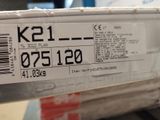 a close up of a box with a price label on it