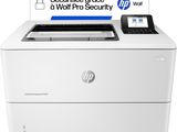 Imprimante laser HP avec autocollant de sécurité
