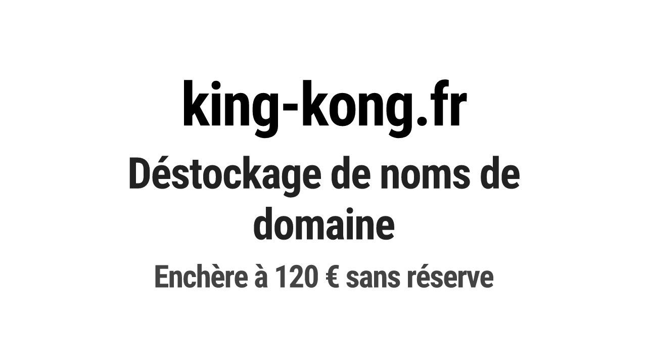 Destockage & Invendus
