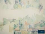 a picture of a watercolor painting on the wall