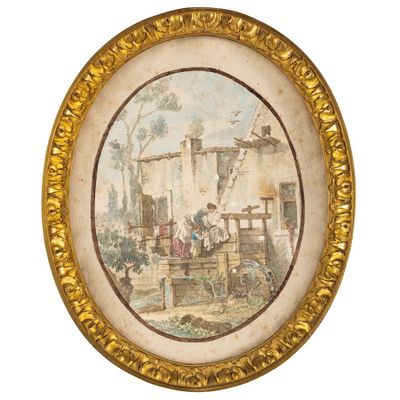 Paire DE Cadres EN Bronze DorÉ, Xixe SIÈCle