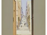 a picture of a picture of a street in a city