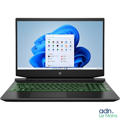a laptop with a keyboard and mouse on top of it
