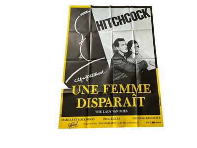 Affiche du film « Une femme disparaît » de Alfred Hitchcock …