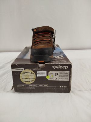 Tout neuf, dans sa boîte - bottes de randonnée en cuir marron pour homme - taille 9