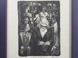 une image d'un dessin en noir et blanc d'un homme et d'une femme