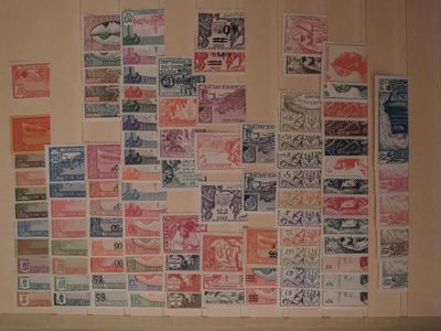 63.57 - Timbres Guadeloupe ** Entre 1905/1947 PO+PA+Taxes DO…