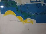 a picture of a painting on the wall of a building