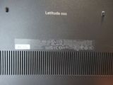 a close up of the back of a laptop computer
