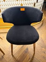2 Fauteuils CASUAL DIXIE, noir/beige/doré, petits accrocs (photo 5)