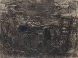 une image d'un dessin en noir et blanc d'un bâtiment