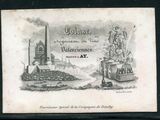 une vieille carte postale représentant un château et une tour