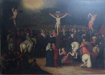 Louis de Caullery - Crucifixion - Atelier du XVIIe siècle