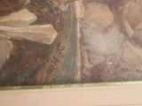 a picture of a painting on the wall of a room