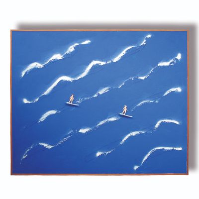 Ecole Moderne (XXe siècle) Blue, 2009