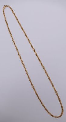 Chaine en or jaune 750. L. 62.5 cm. - Photo 1