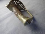 a metal object that is laying on a table