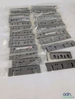 Lot de 24 paires de fers de rabot électrique Sharp MAKITA. (photo 3)