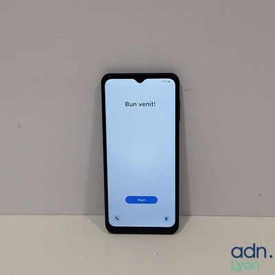 an iphone is sitting on top of a table with a message on the screen