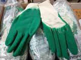 a box of gloves that are sitting on top of each other