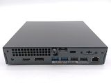 the back view of a small computer with two ports on it