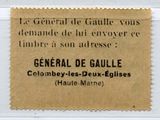 an old french stamp with the words general de caule written on it
