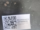 a qr code on a piece of paper on a table