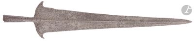 an image of a very long knife with a very sharp blade