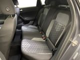the back seats of a car are clean and ready to be used