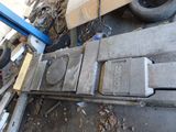 an image of an old stove sitting on the ground