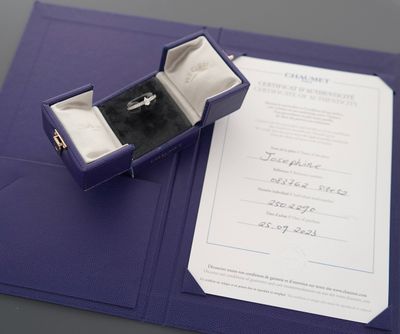 Chaumet Collection Joséphine Bague en platine 850 millièmes …