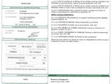 a close up of a document with a picture of a person on it